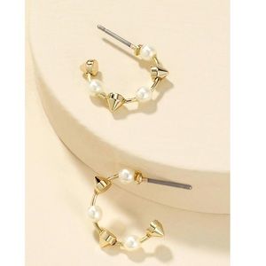 STELLA & DOT MINI MADISON HOOPS